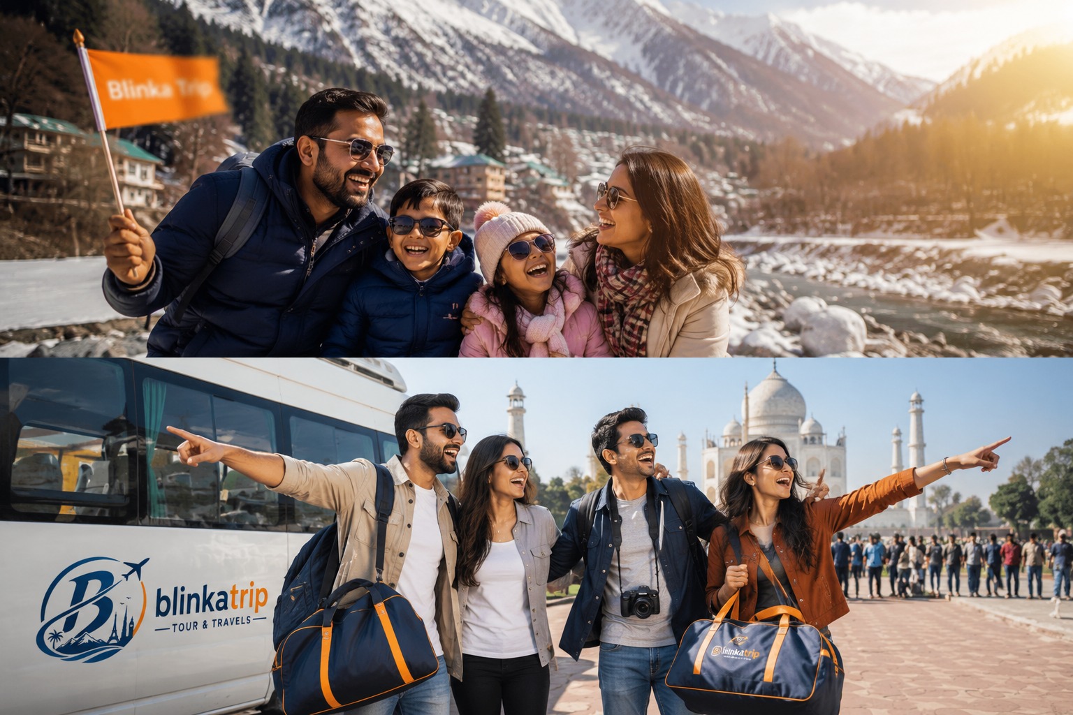 Happy Traveler with Blinka Trip